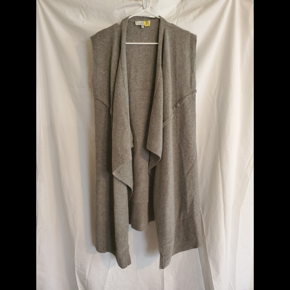 Robert Rodriguez wool rabbit hair waterfall duster